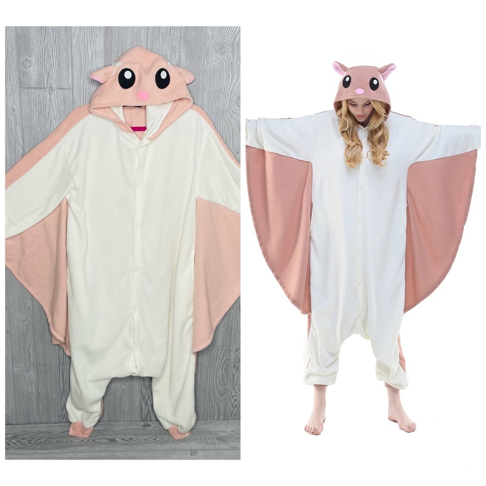 Newcosplay flying squirrel pajamas Halloween costume dress up cosplay one piece